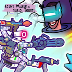 Agent Walker vs Skibidi Toilets