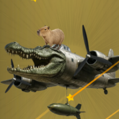 Bombardino Crocodilo Clicker