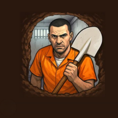 Escape the prison in Dig out of prison.