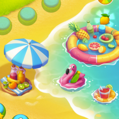 Juicy Match 2 - a match-3 game online on Racing Limits